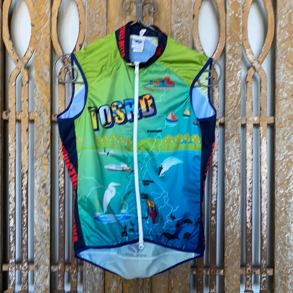 VOLER TOUR OF SACRAMENTO CYCLING BIKE VEST SMALL